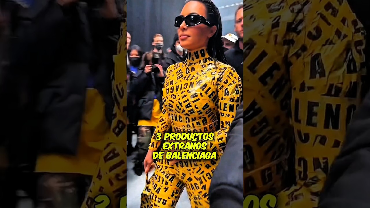 3 productos extra&ntilde;os de Balenciaga