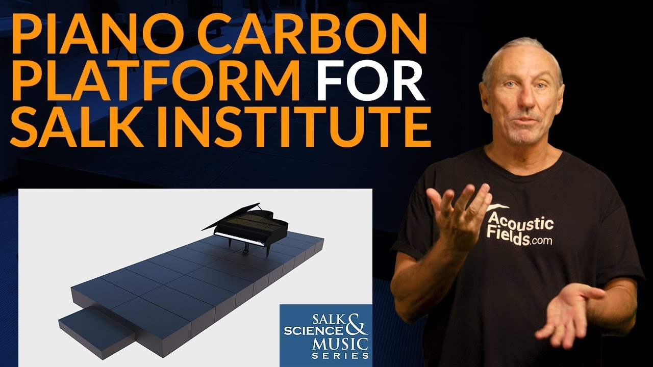 Piano Carbon Platform at Salk Institute -  www.AcousticFields.com