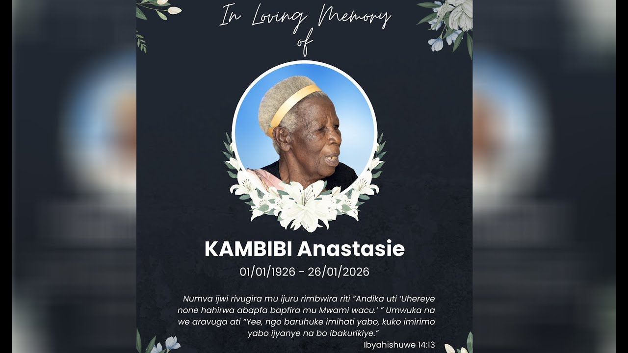 🔴LIVE   UMUHANGO WO GUSEZERA  UMUBYEYI WACU KAMBIBI ANASTASIE    31.JAN. 2026