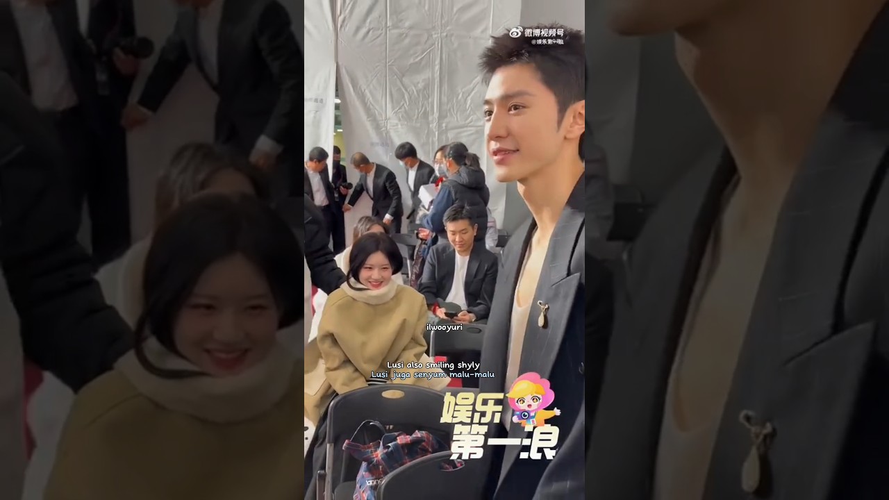 Weibo Night Backstage - Zhao Lusi Chen Zheyuan