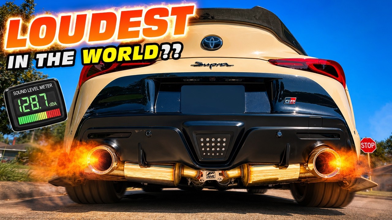 Самая громкая Supra MK5 в мире? Выхлопная система AWE Tuning Touring Edition для A90 A91