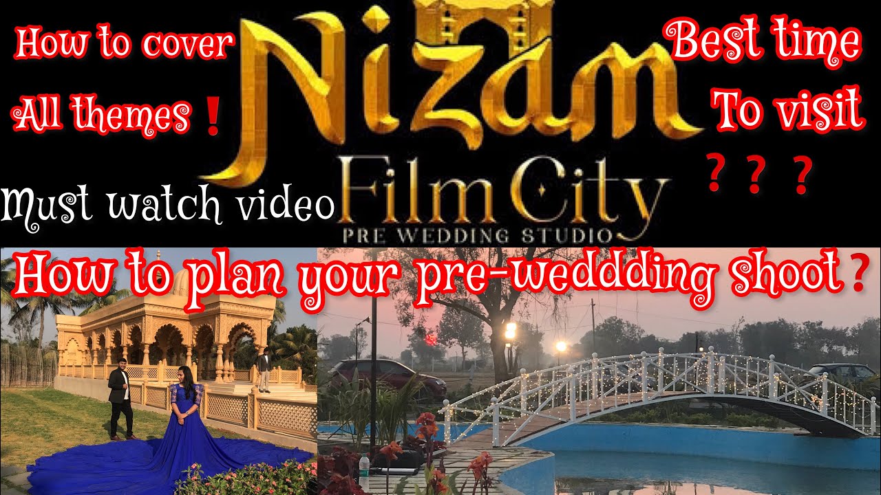 Best Location for Pre Wedding Shoots in Hyderabad | Nizam Film City| 8 hours - 25k | 12 hours - 30k