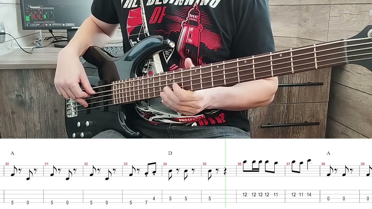 Ляпис Трубецкой - Крэкс, Пэкс, Фэкс (Bass Cover) | Табы & Ноты