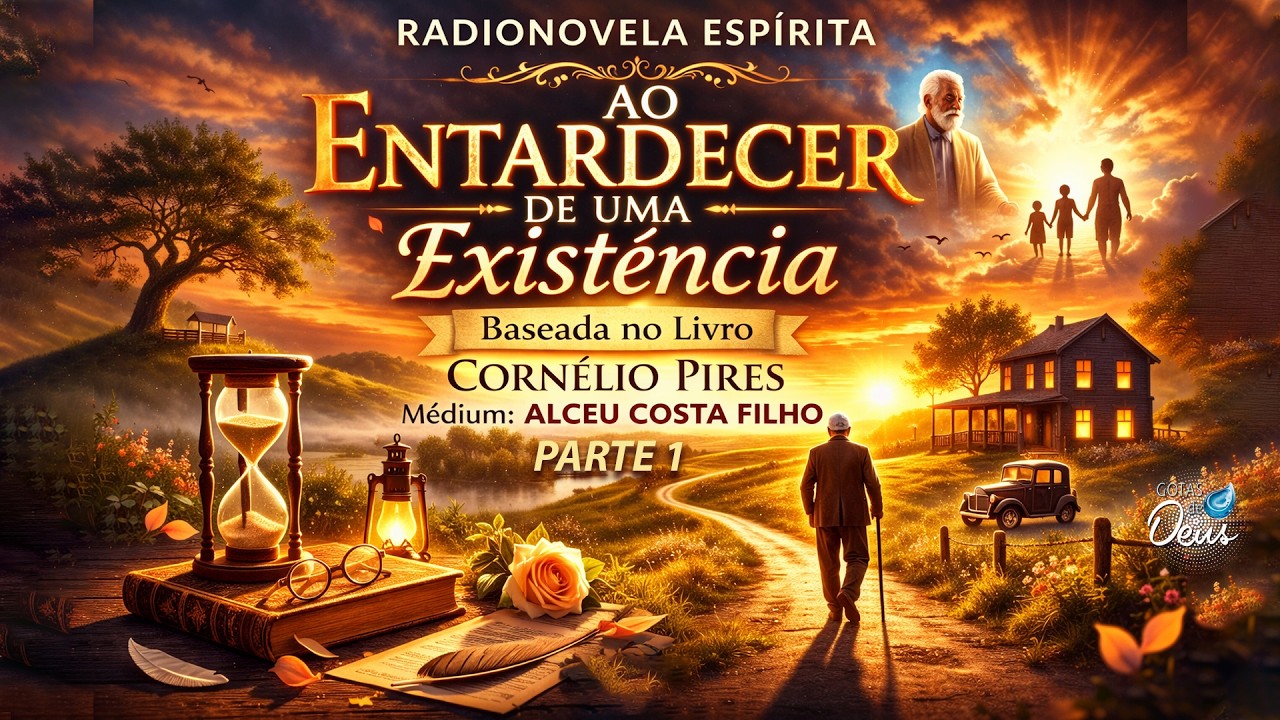 Ao Entardecer de Uma Existência pt 1 - RÁDIO NOVELA ESPÍRITA #radionovelaespirita #doutrinaespirita