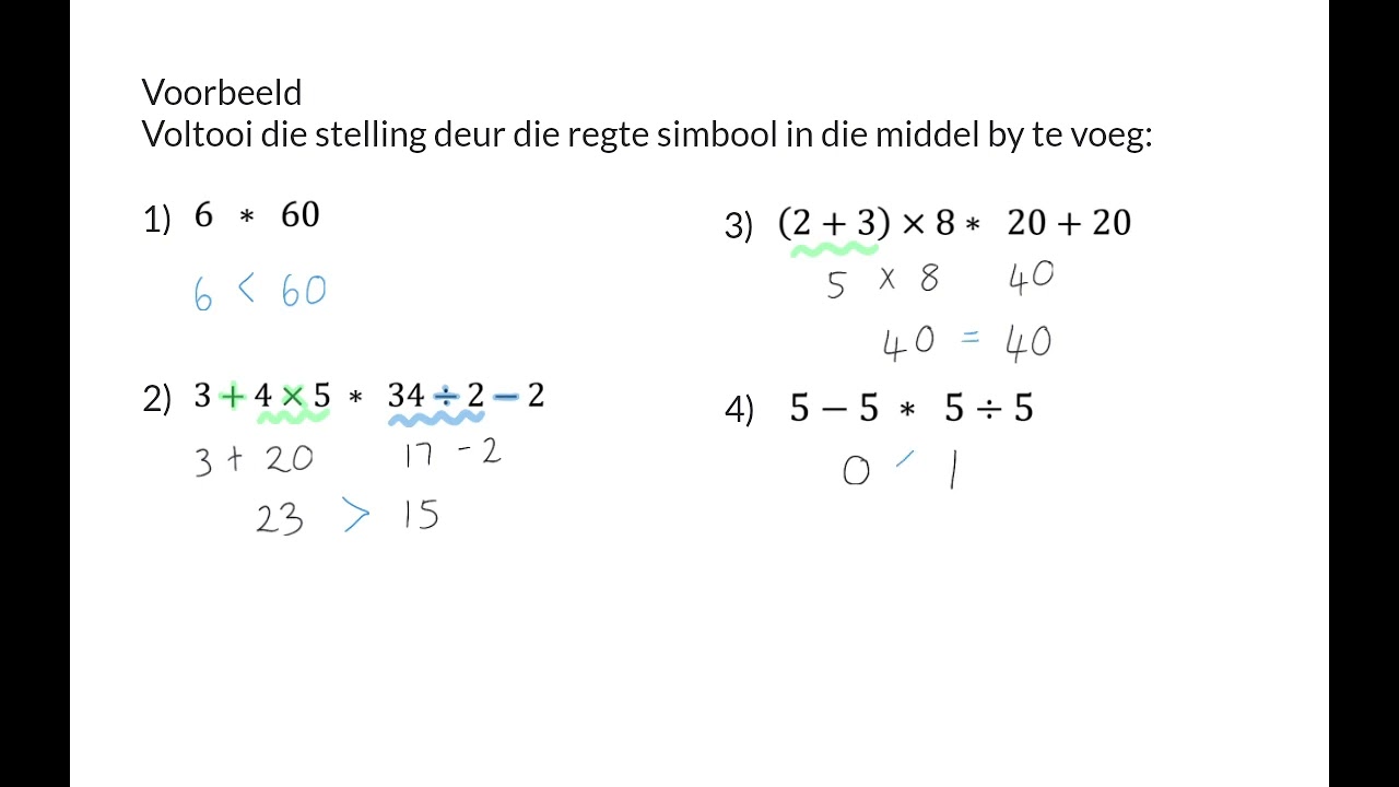 02 Orden, vergelyk en rond af
