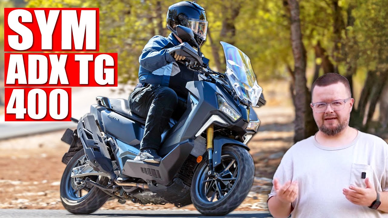SYM ADX TG 400 test i opinia. Pierwszy dobry konkurent Hondy ADV 350. Moc 35 KM i maksimum zabawy