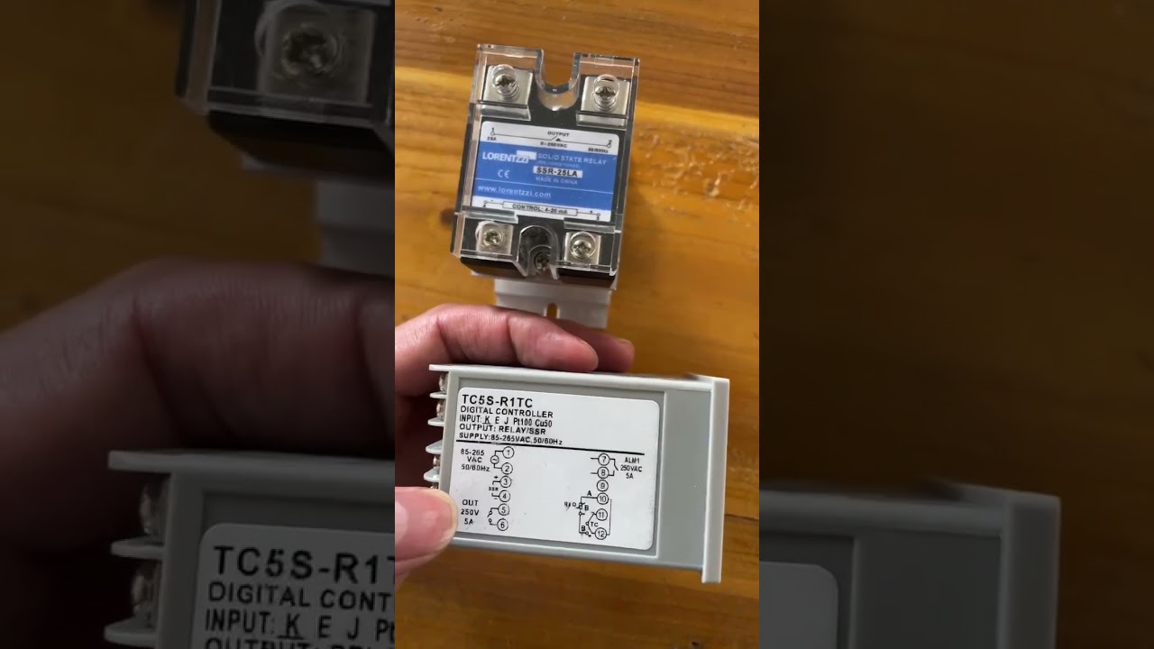 Lorentzzi TC5 PID Temperature Controller With 4-20 mA Control Solid State Voltage Regulator