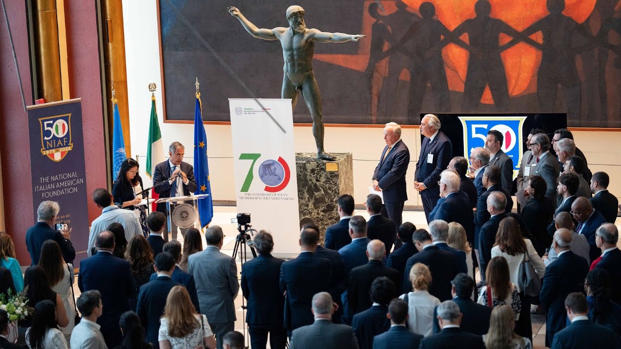 NIAF at the United Nations Celebrating 50 Years of NIAF and 70 Years of Italy's Membership in the UN