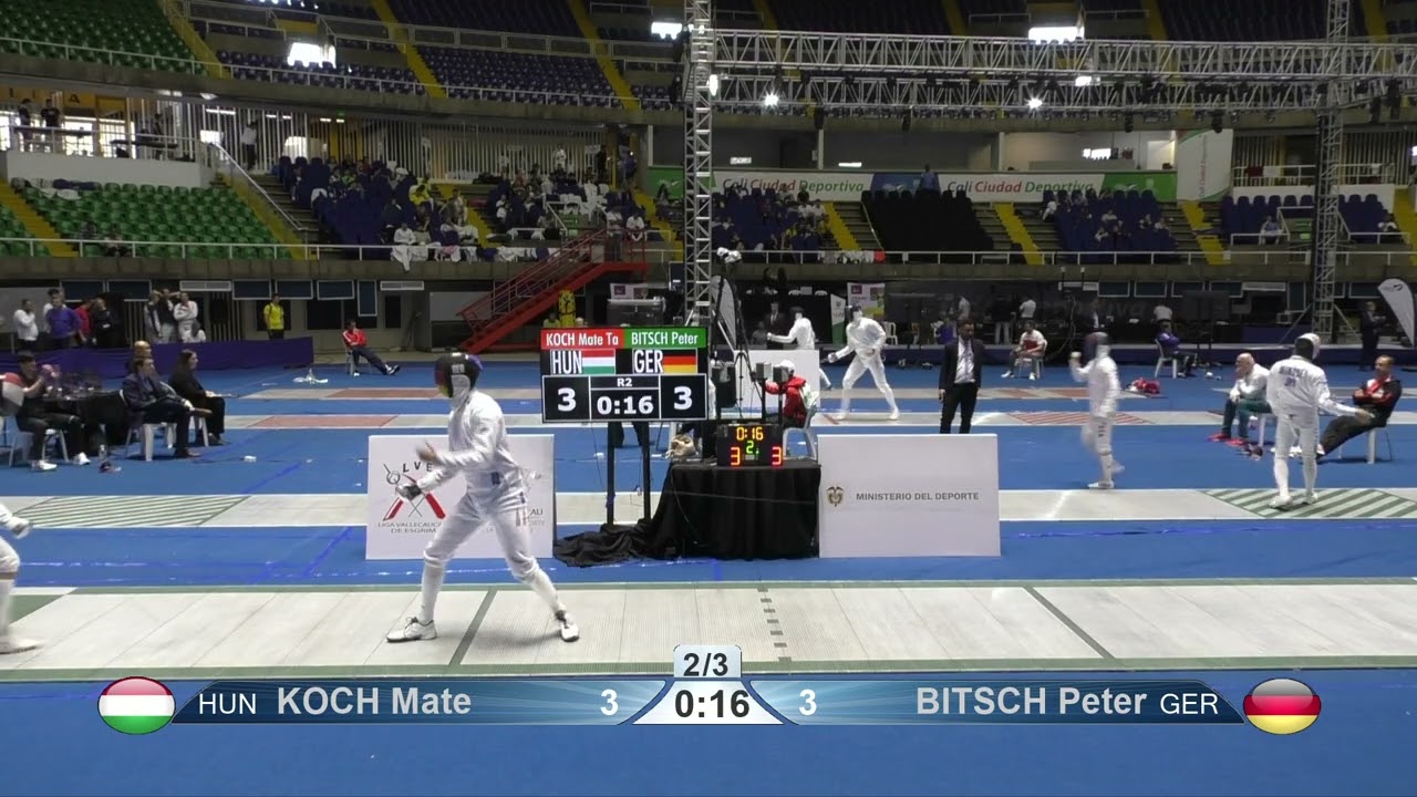 2023 113 T64 20 M E Individual Cali COL GP GREEN BITSCH GER vs KOCH HUN