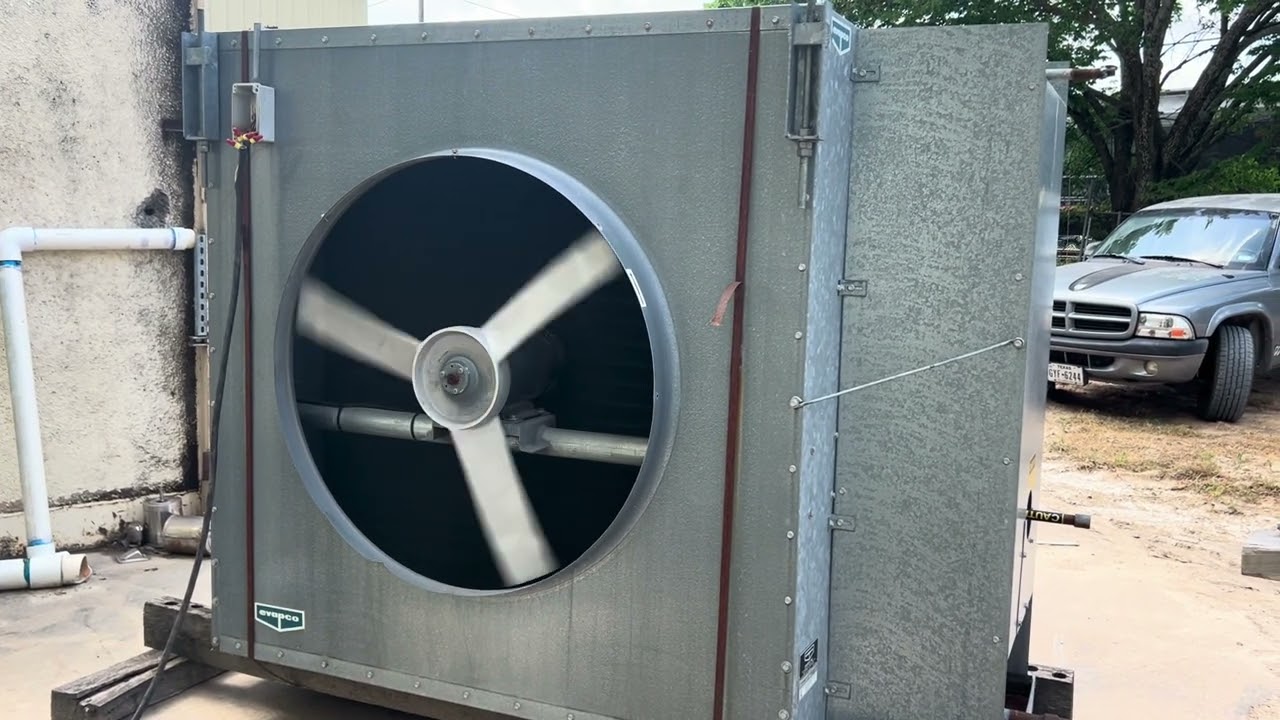 Evapco Fan Powered On (4-22-25)