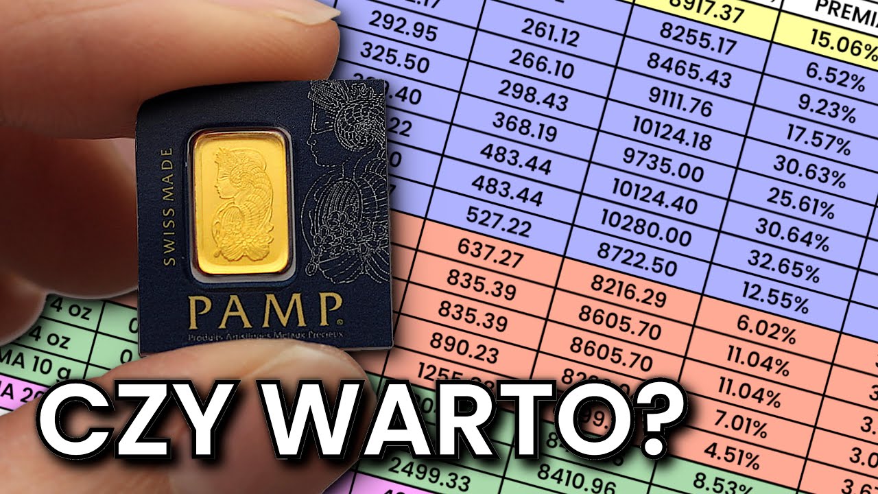 Czy warto kupować małe SZTABKI ZŁOTA?