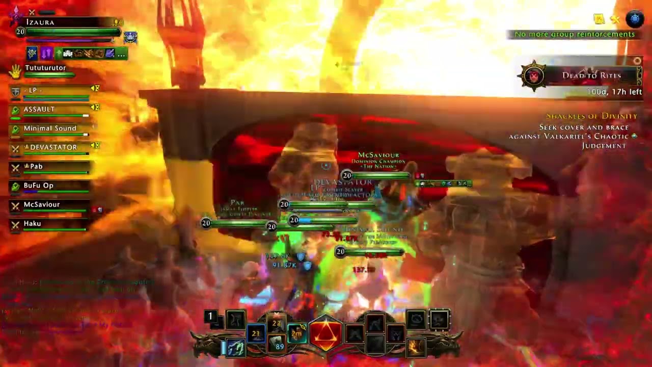 Neverwinter - Shackles of Divinity (Master) - Warlock DPS
