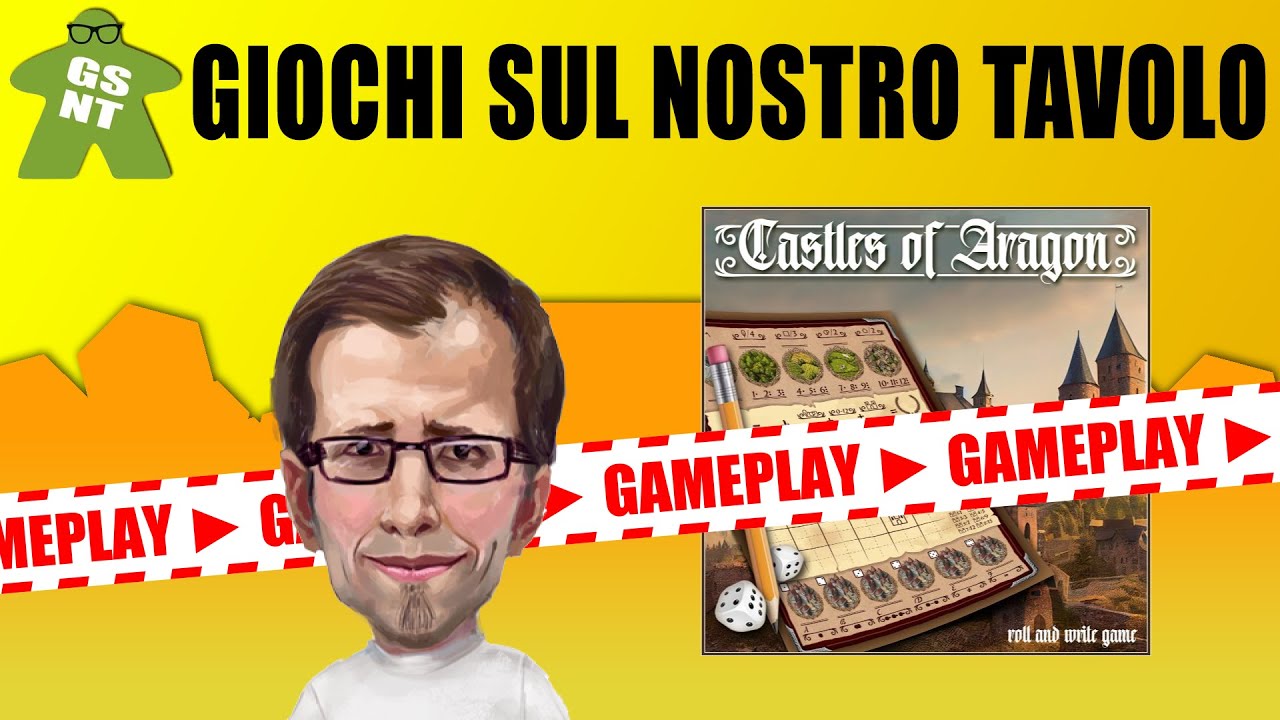[GSNT Gioca] - 032 - Castles of Aragon (gameplay) by fabiofiol