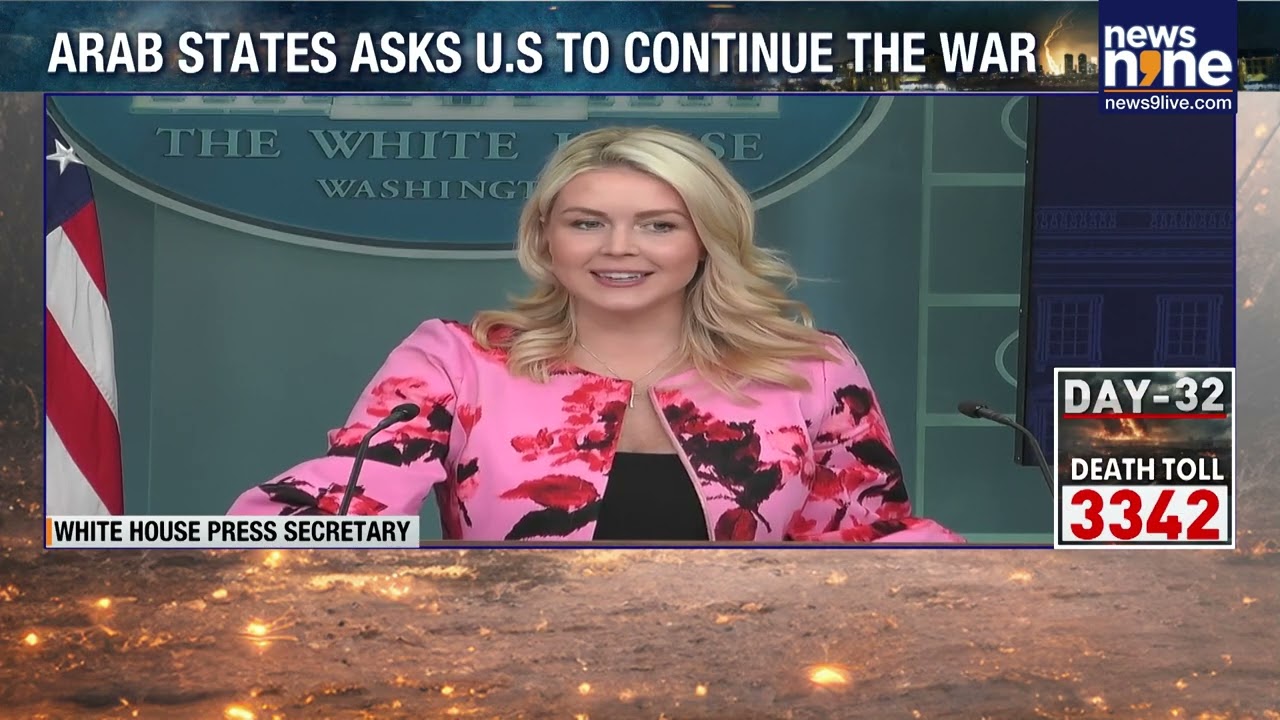 Arab Allies Push Trump To Continue Iran War | US Seeks Gulf Funding? | Leavitt Reacts | News9