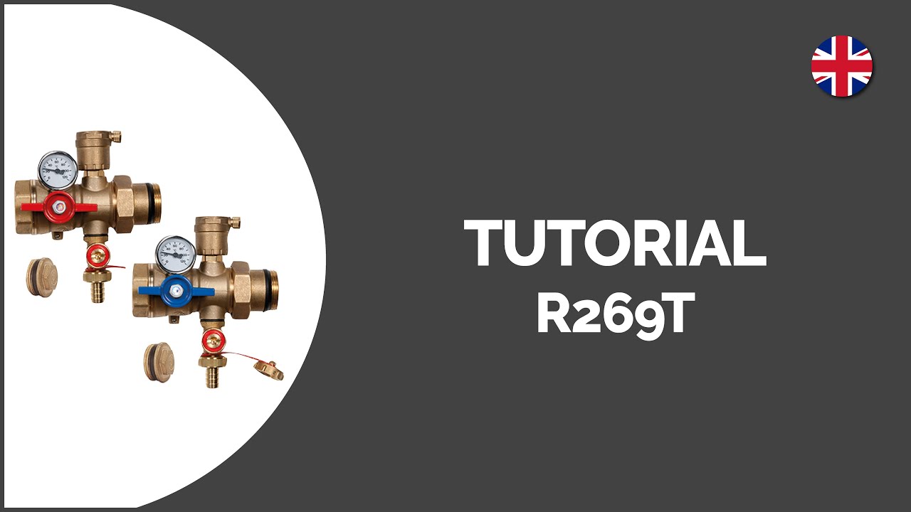 Tutorial multifunction valve for distribution manifolds 🇬🇧 | R269T | GIACOMINI