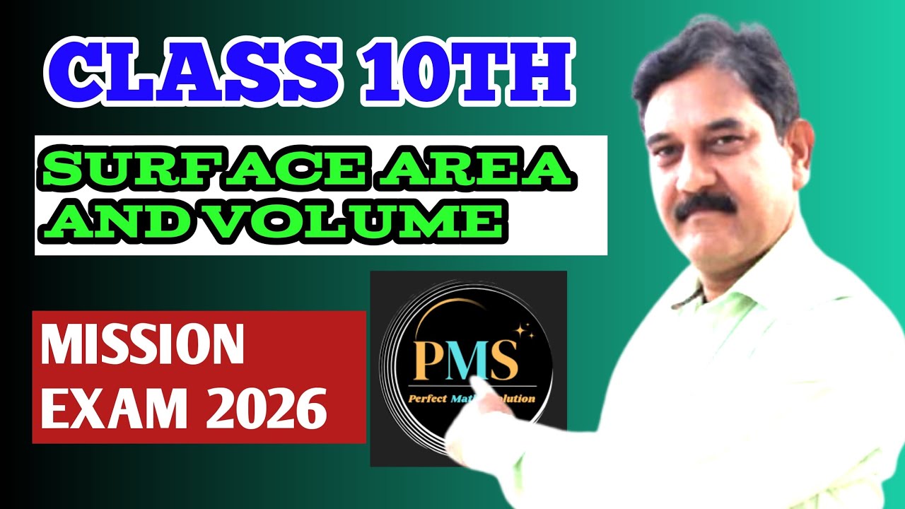 Surface Area & Volume 🔥 | Class 10 Maths Chapter 12 | All Formulas + Easy Tricks 💯