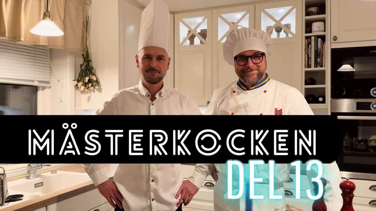 Mästerkocken del 13 – Stekt fjällröding med picklad fänkål, blomkålsmos och vitvinssås