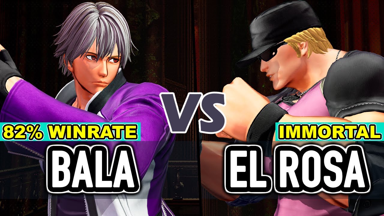 KOF XV ▰ BALA (Rock/Ángel/Iori) vs EL ROSA (Clark/Hinako/Ramón)