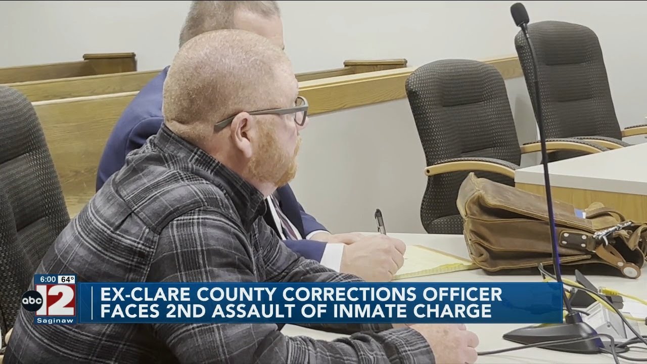 Ex-Clare County corrections officer accused of assault on second inmate