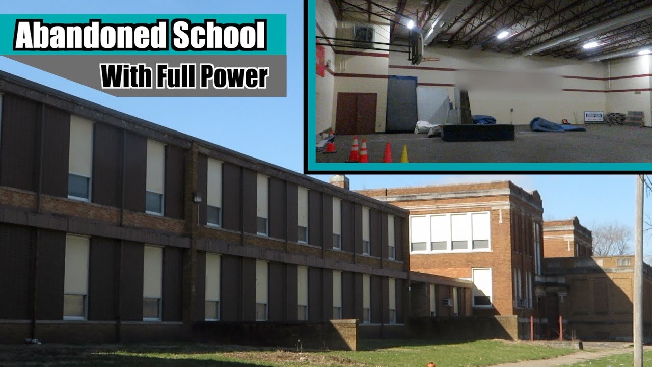 Exploring a Large Abandoned School with Full Power