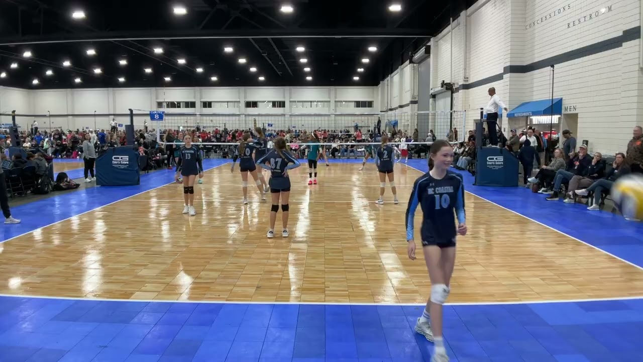 Winter Bump 2026 Day 3 - Game 2, Set 2 - NC Coastal 13 Juliette vs CSF 13U Black