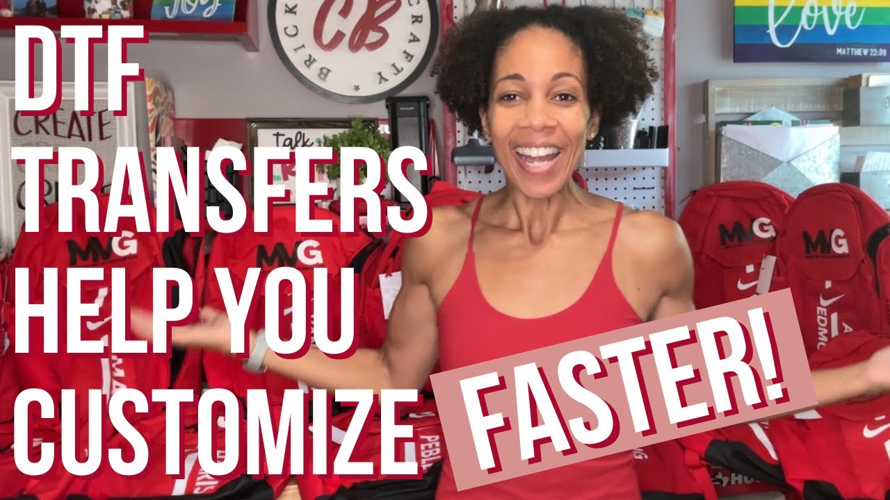 DTF Transfers Help You Customize Backpacks FASTER!