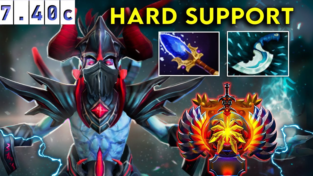 Lich Immortal Hard Support - Dota 2 Patch 7.40c  Pro Pub Gameplay