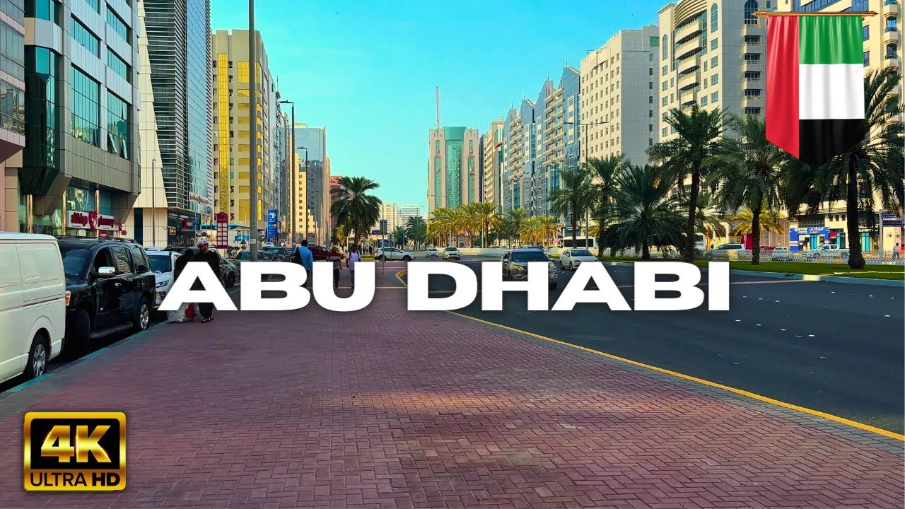 Walking Tour of United Arab Emirates - ABU DHABI - Travel UAE 2024