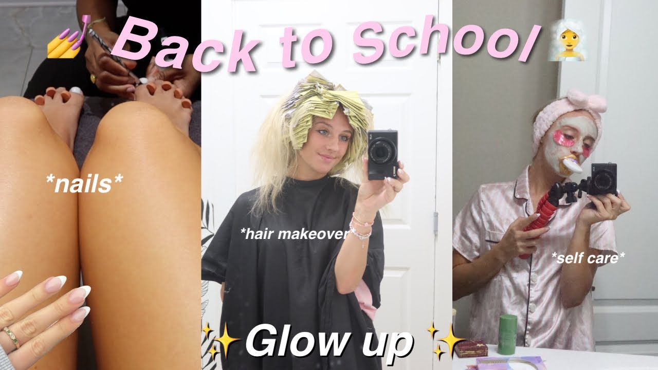 Back to school glow up | Senior year glow up for back to school