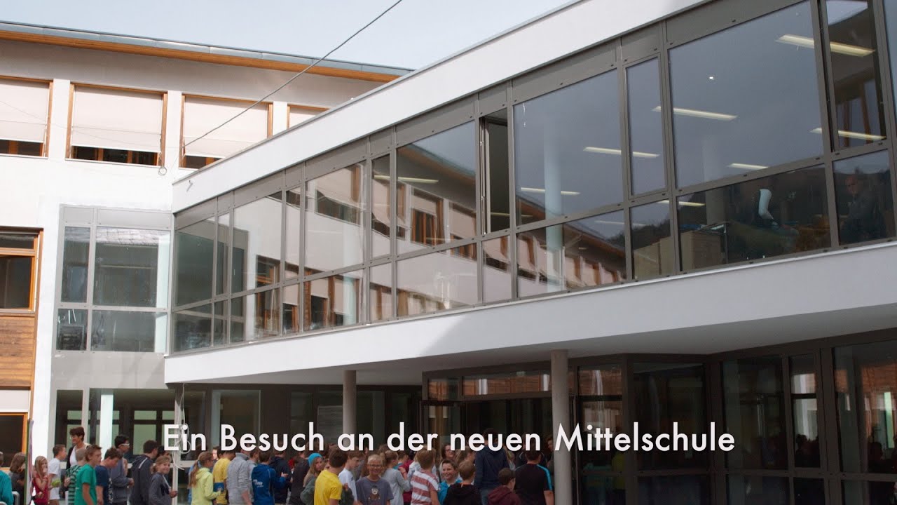 Ein Besuch an der neuen Mittelschule Kitzbühel (Oktober 2014)
