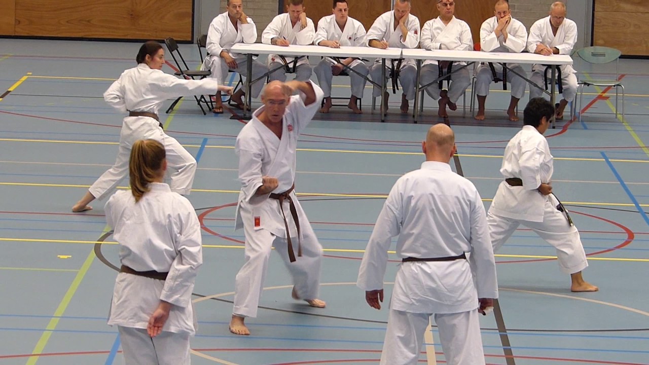 Proefexamen Shotokan 4e platform April 2017