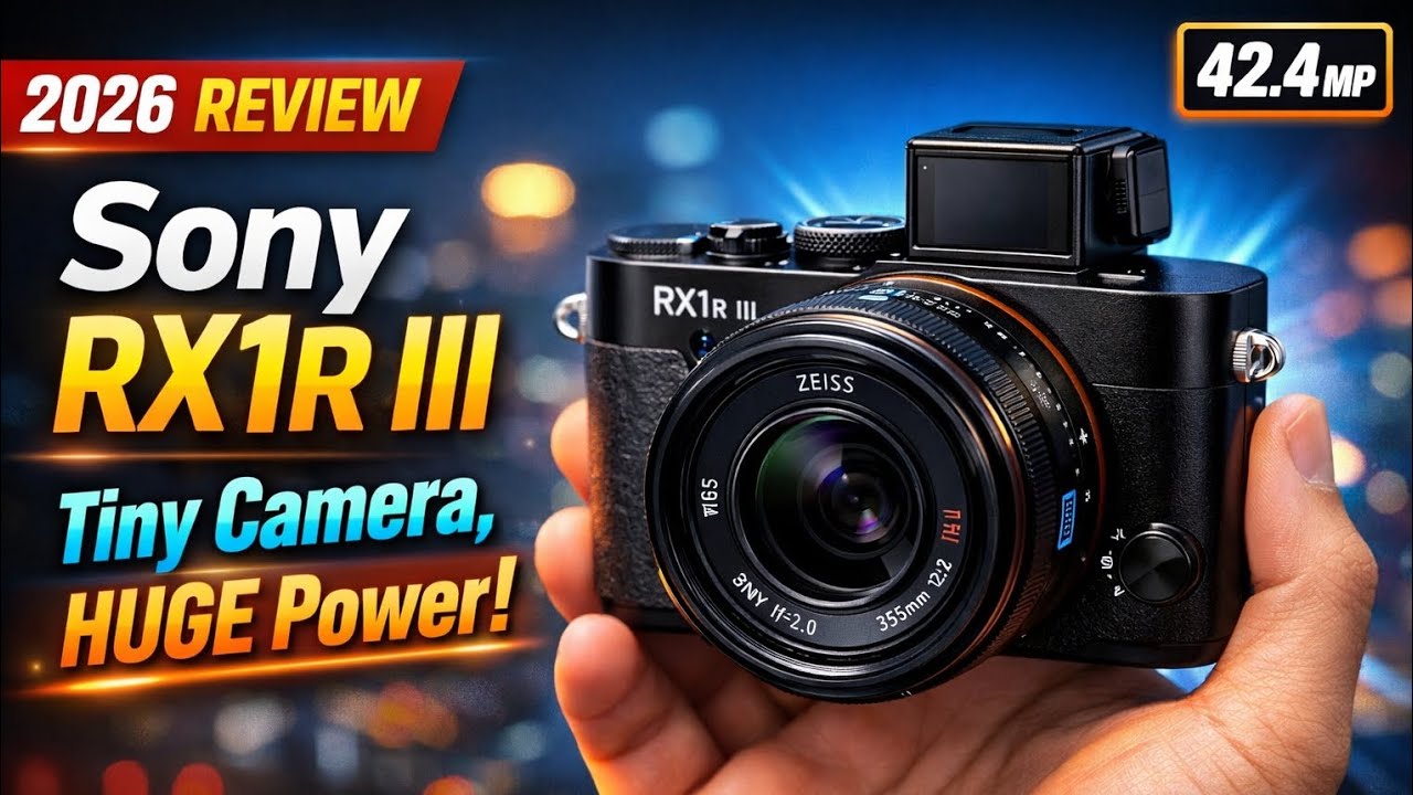 "Sony RX1R III Review 2026 – The Full-Frame Beast in Your Pocket!"