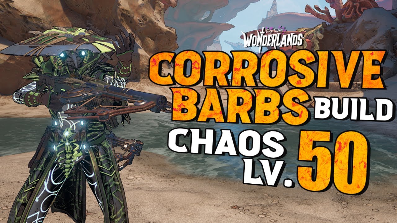 (MELTS BOSSES) Best Chaos Lv.50 Blightcaller/Stabbomancer Build | Tiny Tina's Wonderlands