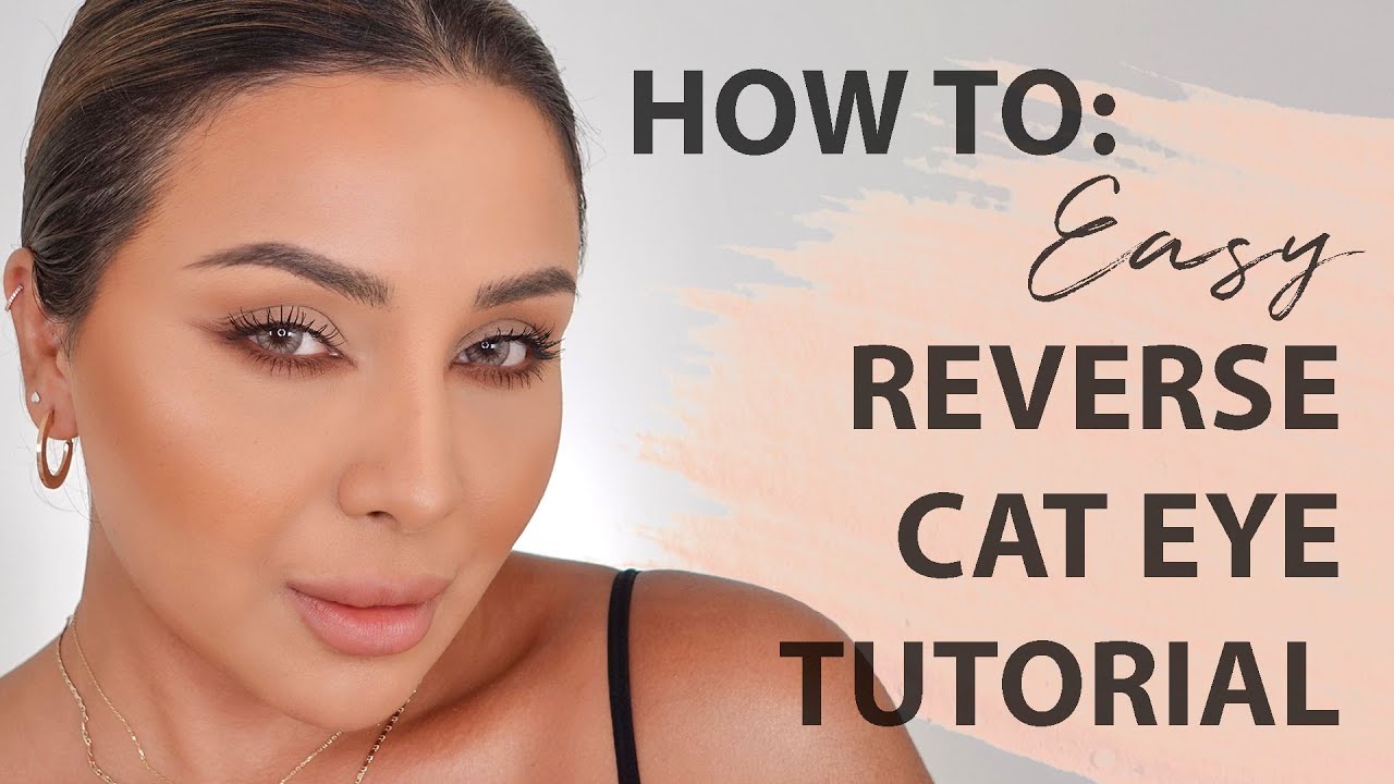 REVERSE CAT EYE MAKEUP STEP BY STEP | NINA UBHI