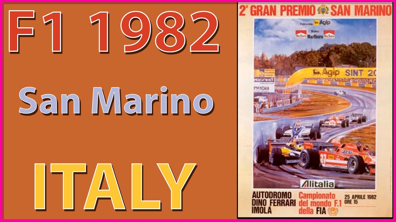 F1 1982 Race 4 San Marino Italy