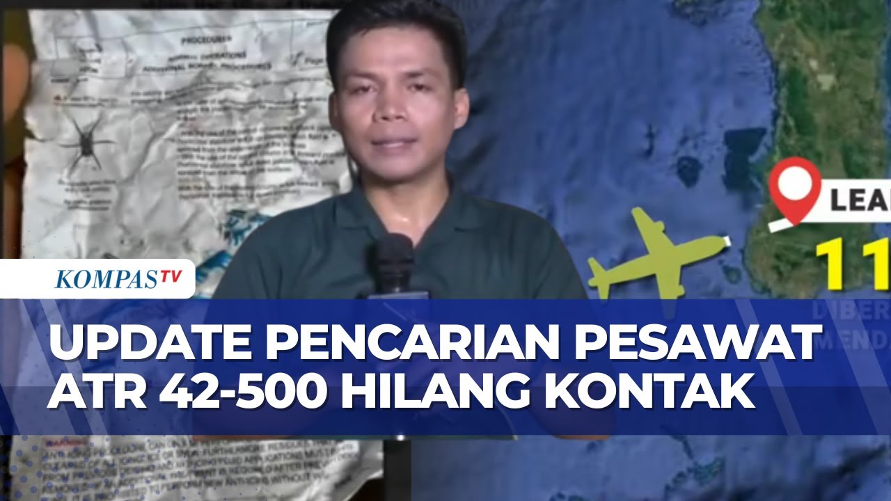 Tim SAR, TNI-Polri hingga Tenaga Medis Dikerahkan dalam Upaya Pencarian Pesawat ATR 42-500 di Maros
