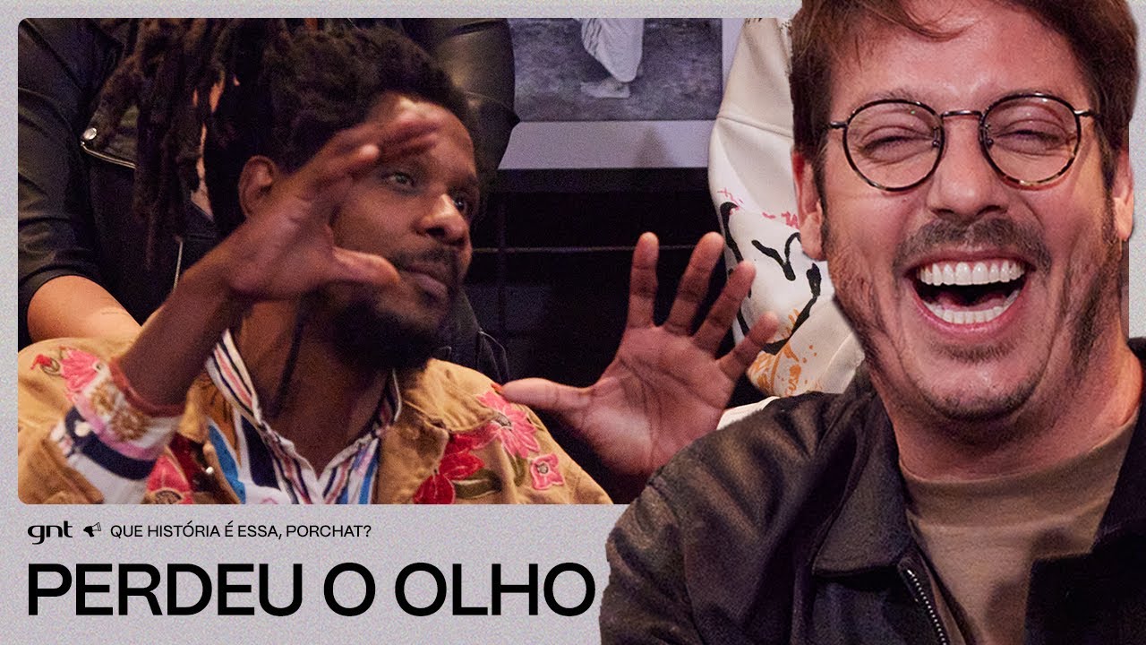 Cisão PERDEU O OLHO na cachoeira! 😅 | Que História É Essa, Porchat? | GNT