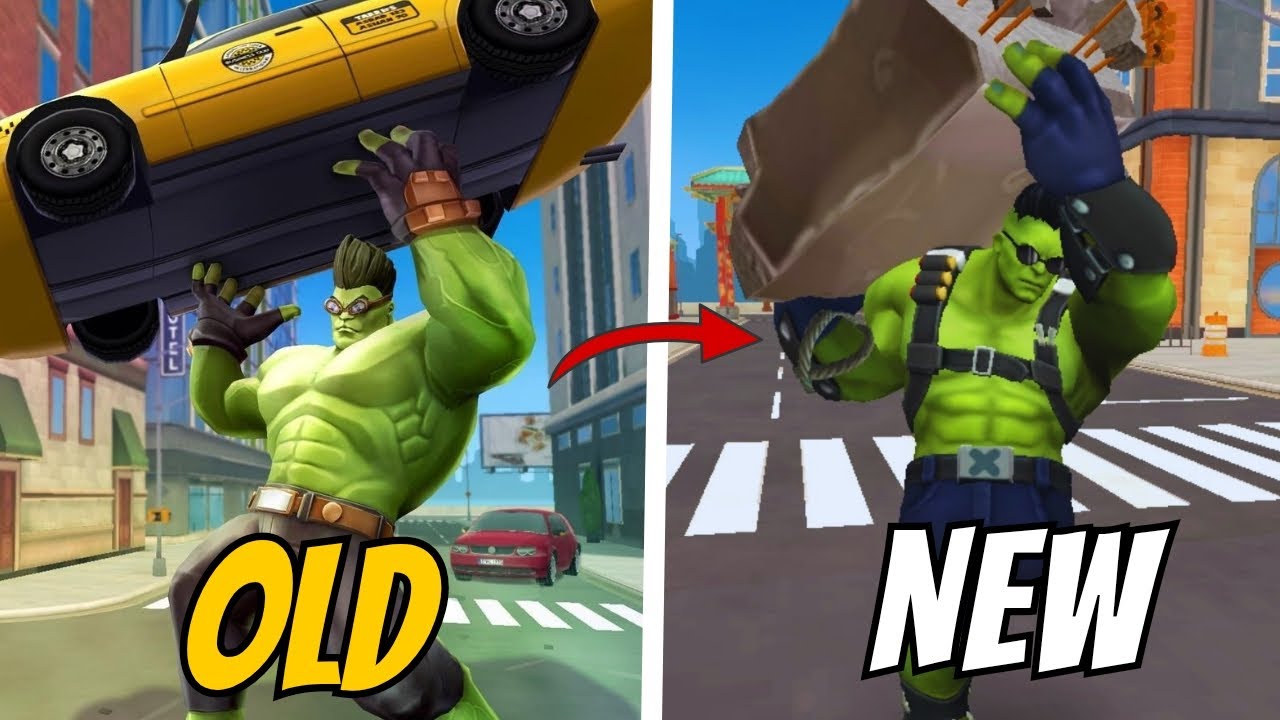 old hulk vs new hulk who is the best || spider fighter 3 ||