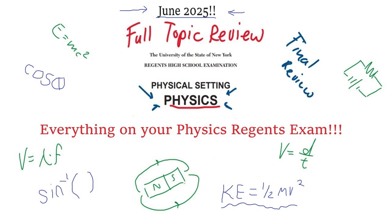 JANUARY 2026 Ultimate Regents Physics Review | EVERYTHING YOU NEED TO KNOW (whole course review)