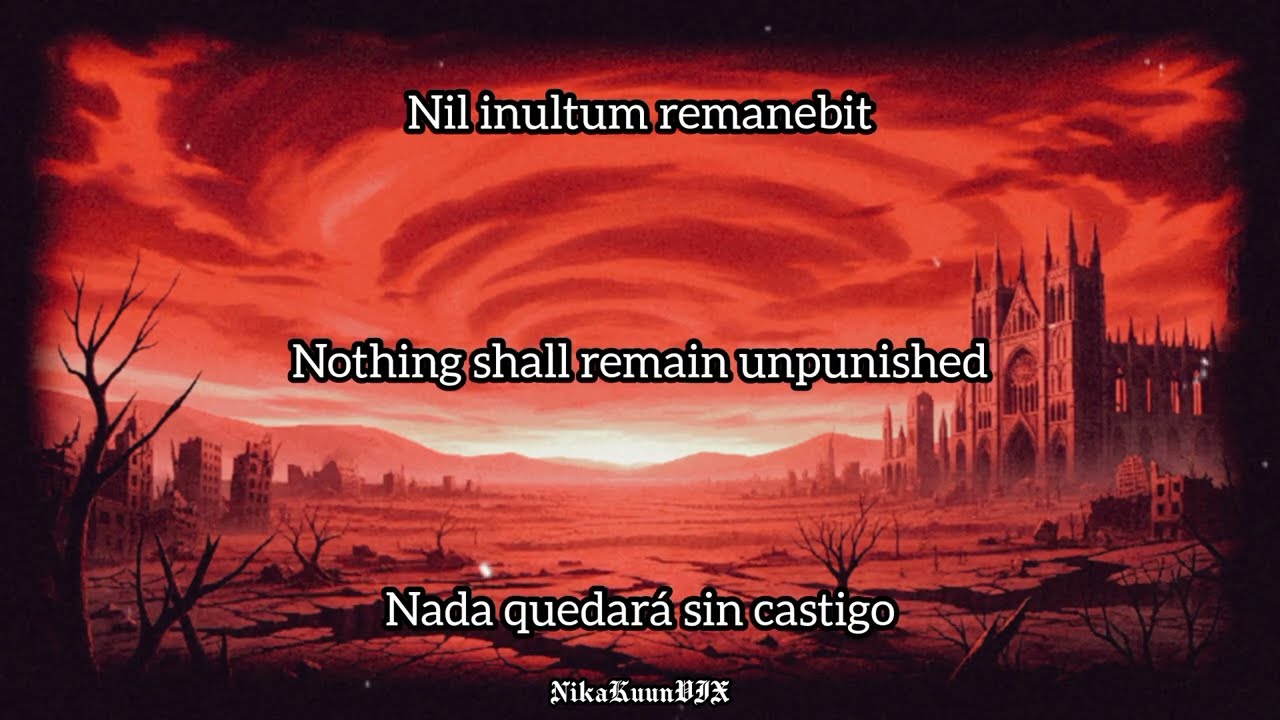 Old Gregorian Chant - Dies Irae (Lyrics & Sub: English, Spanish)