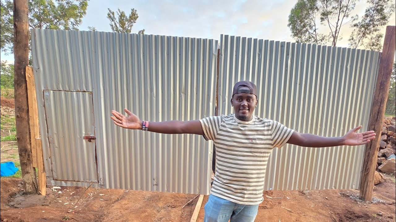 BIG SUPRISE  FINALLY INSTALLING GATE ON OUR LAND 🙌🙏🙏