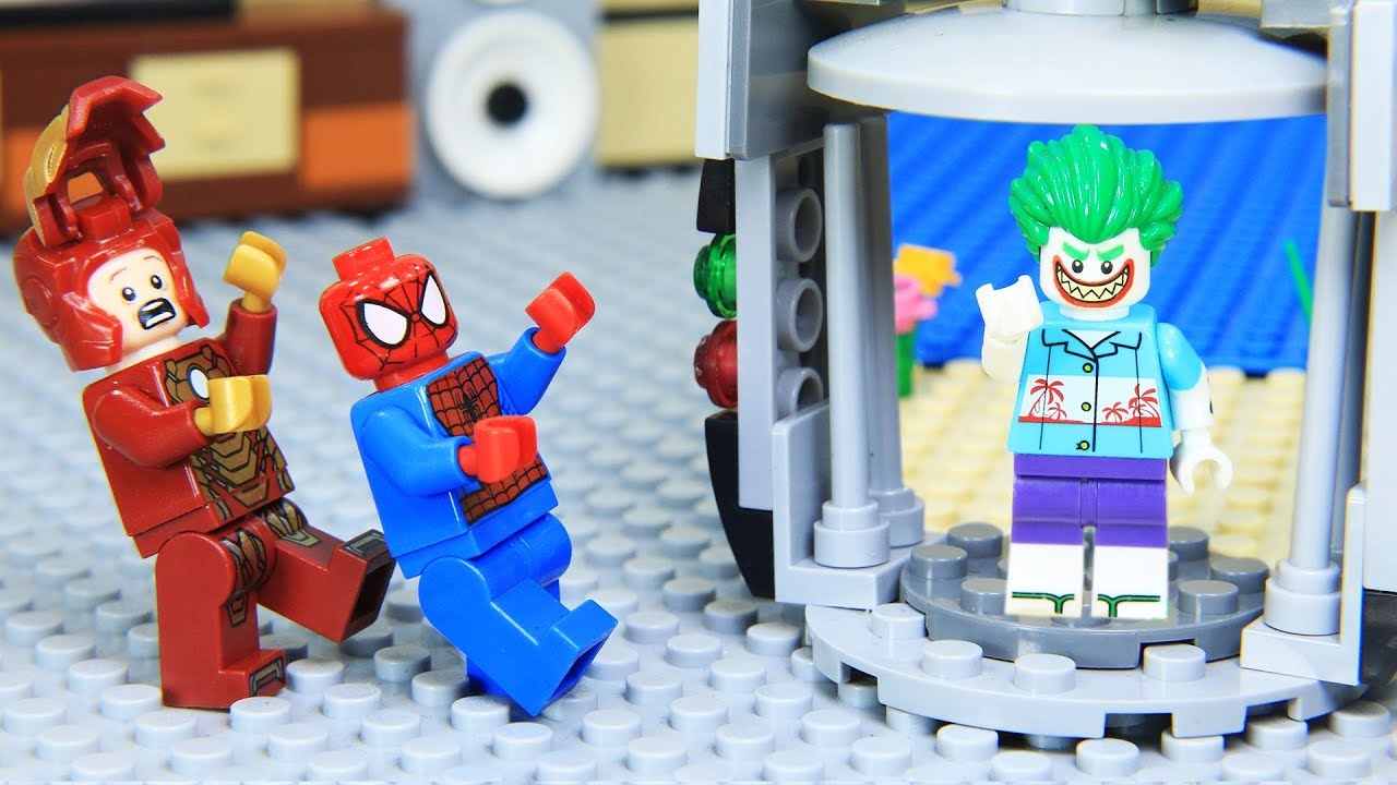 Lego Superhero Joker Steal Magic Door