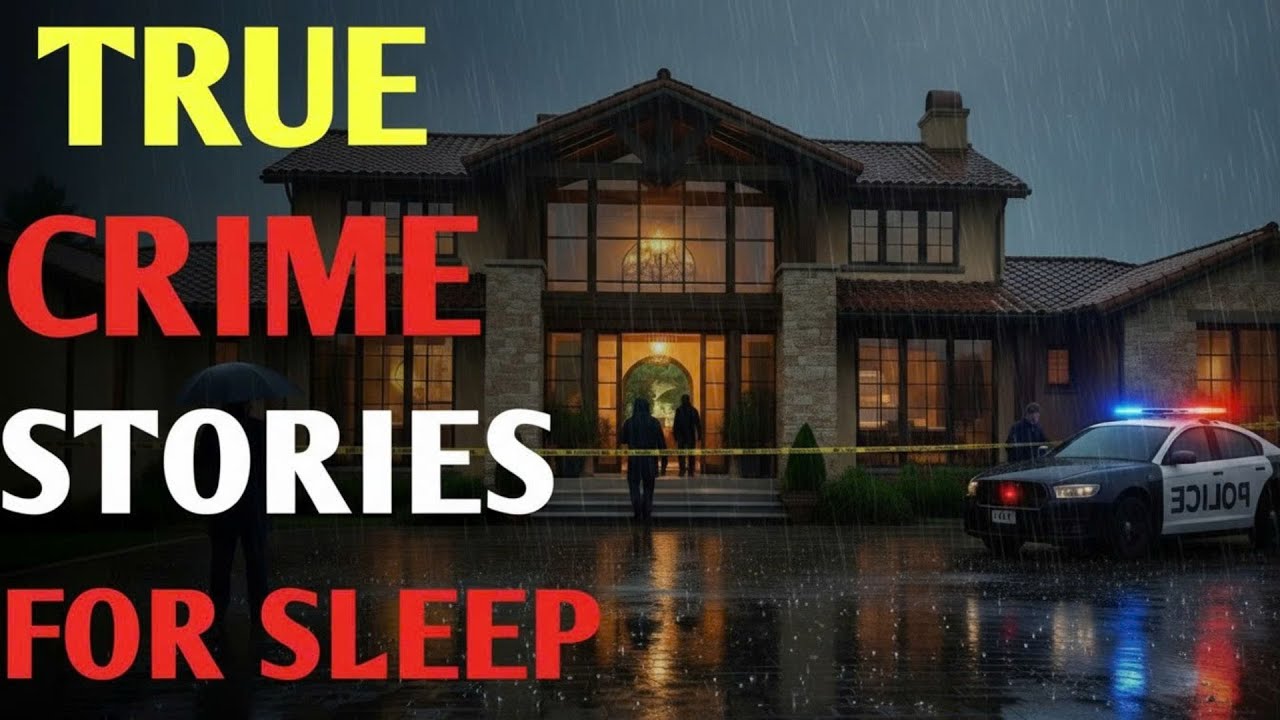 Terrifying True Crime Stories Told in a Rainstorm | 2+ Hours for Sleep | black screen #18