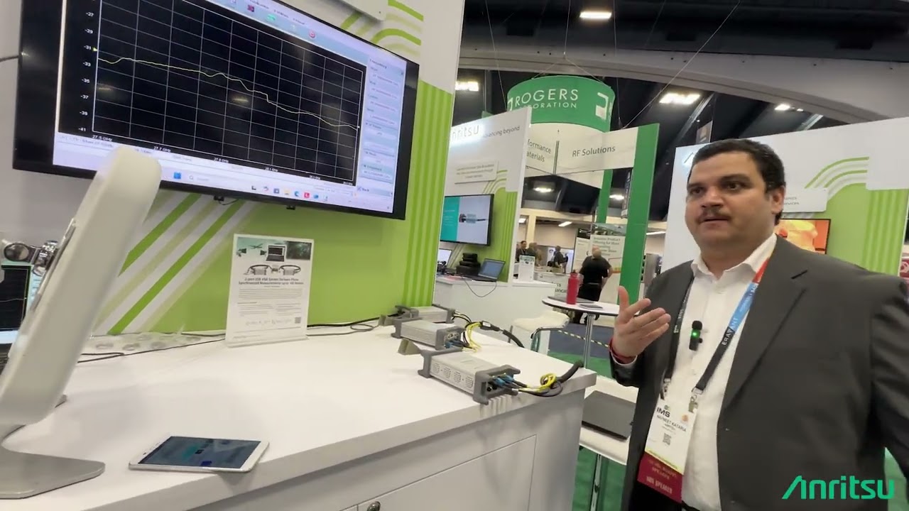 True RCS Bi-static Measurements (RIS) Using Anritsu PhaseLync Technology
