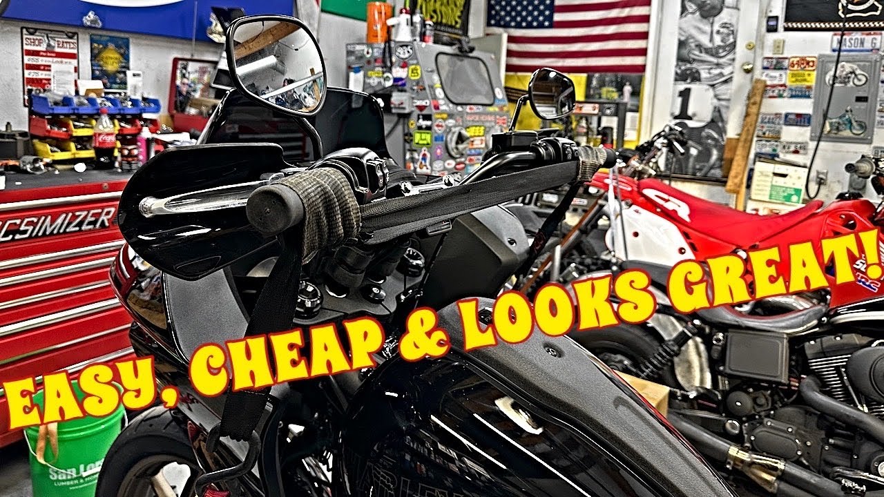 Easy Harley Davidson Hand Guard Installation How To FVMoto Amazon ￼