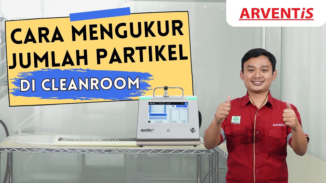 TSI Particle Counter Model A100 | Cara Mengukur Jumlah Partikel