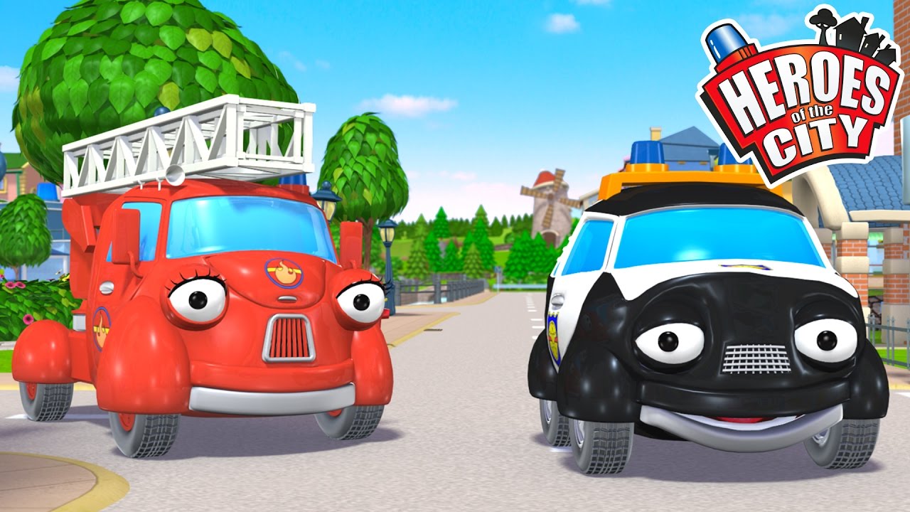 Trading Places - Heroes of the City - Season 2 - EP#05 | Car Cartoons | Car Cartoons