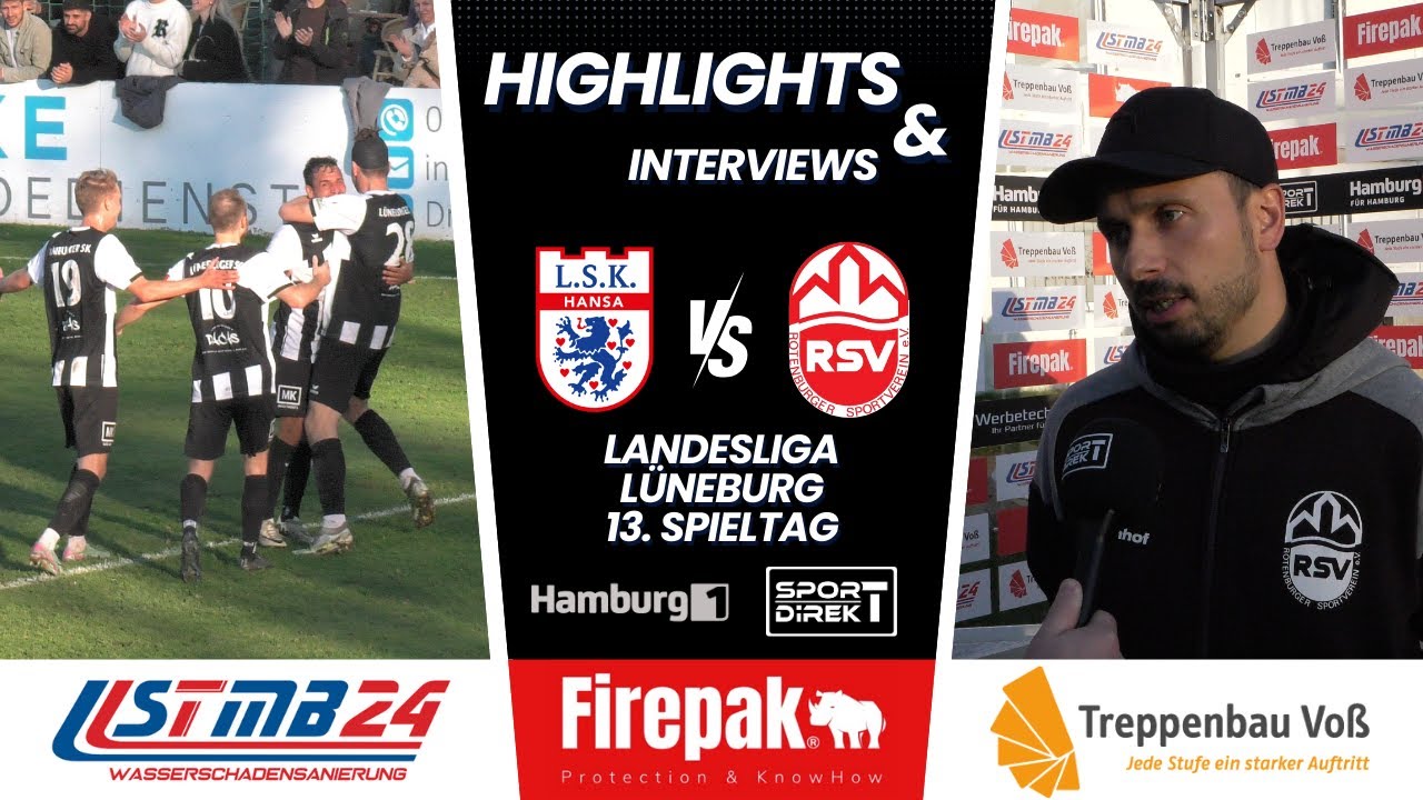 Lüneburger SK - Rotenburger SV Landesliga Lüneburg 13. Spieltag