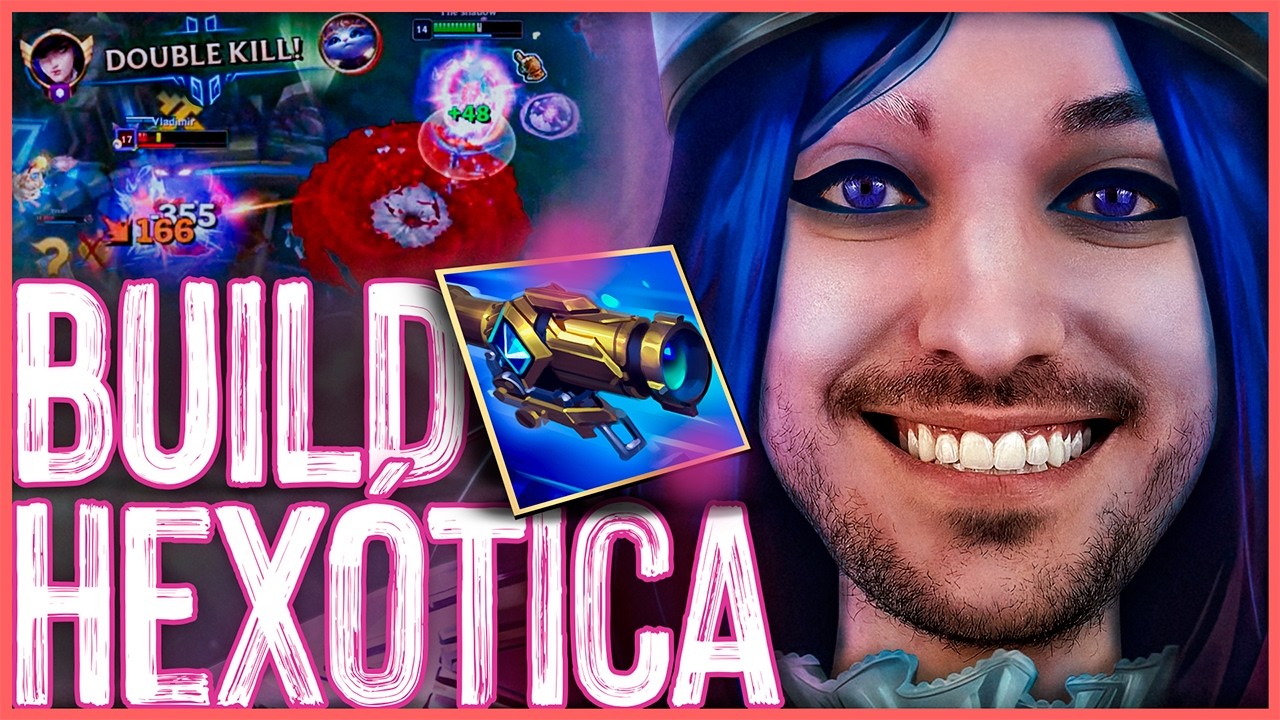 TESTANDO A BUILD HEXÓTICA DA CAITLYN!!
