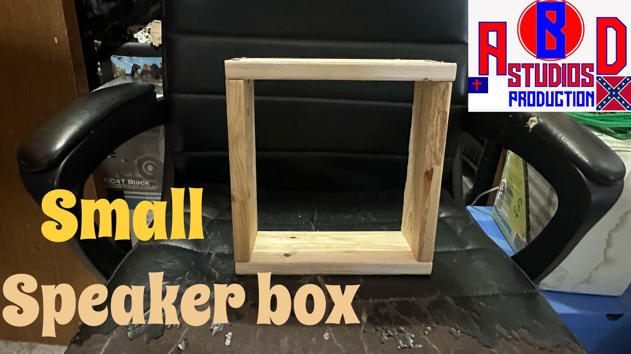 Making a small speaker box